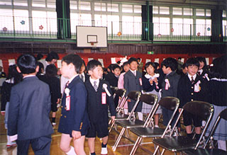小学校入学式の写真