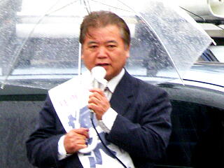 梅沢候補の写真
