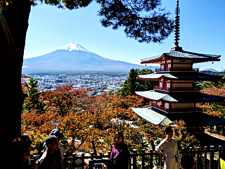 富士山の写真：クリックすると大きくなります