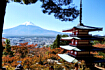富士山の写真：エンターすると大きくなります